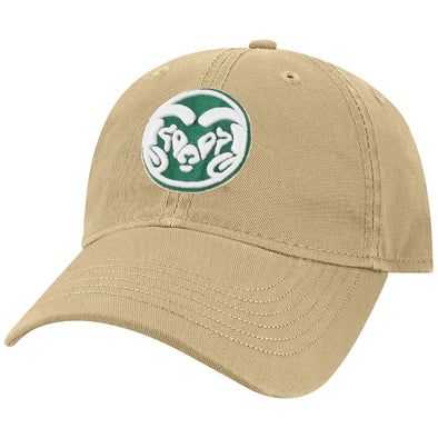 Colorado State University Spirit Baseball Hat One-Size (Khaki)