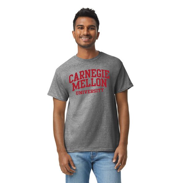 Carnegie Mellon University Classic T-Shirt (Charcoal Grey)