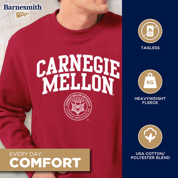 Carnegie Mellon University Heritage Sweatshirt (Cardinal)