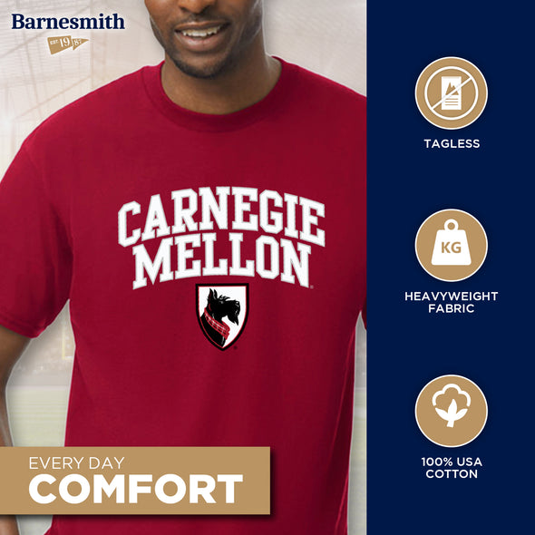 Carnegie Mellon University Spirit T-Shirt (Cardinal)