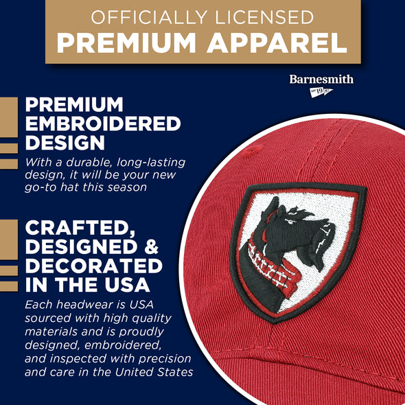 Carnegie Mellon University Spirit Baseball Hat One-Size (Cardinal)