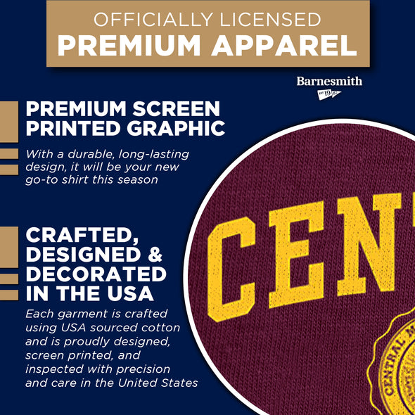 Central Michigan University Heritage T-Shirt (Maroon)
