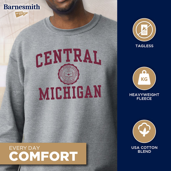 Central Michigan University Heritage Sweatshirt (Charcoal Grey)