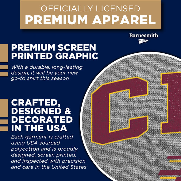 Central Michigan University Spirit T-Shirt (Charcoal Grey)