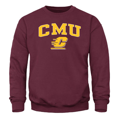 Central Michigan University Spirit Sweatshirt (Maroon)