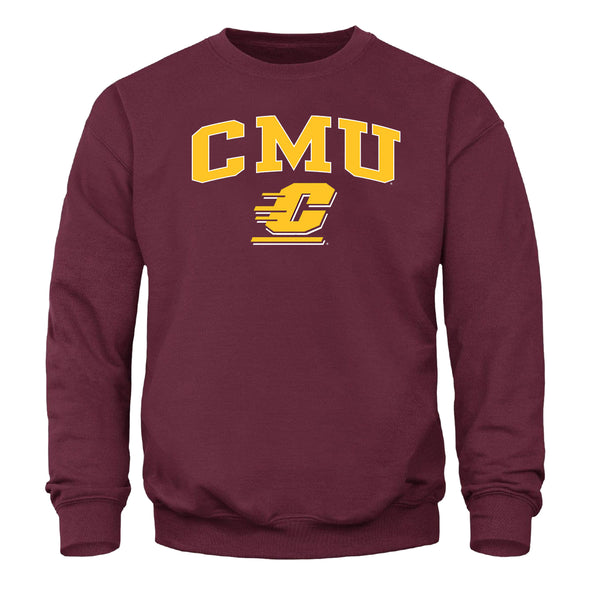 Central Michigan University Spirit Sweatshirt (Maroon)