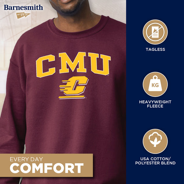 Central Michigan University Spirit Sweatshirt (Maroon)