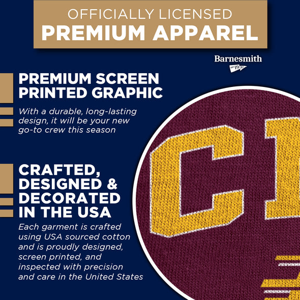 Central Michigan University Spirit Sweatshirt (Maroon)
