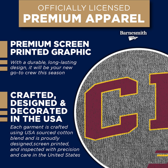 Central Michigan University Spirit Sweatshirt (Charcoal Grey)