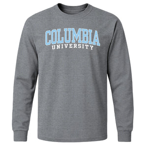 Columbia Classic Long Sleeve T-Shirt (Charcoal Grey)