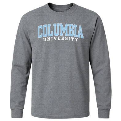 Columbia Classic Long Sleeve T-Shirt (Charcoal Grey)