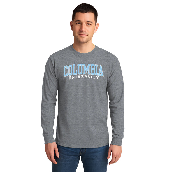Columbia Classic Long Sleeve T-Shirt (Charcoal Grey)