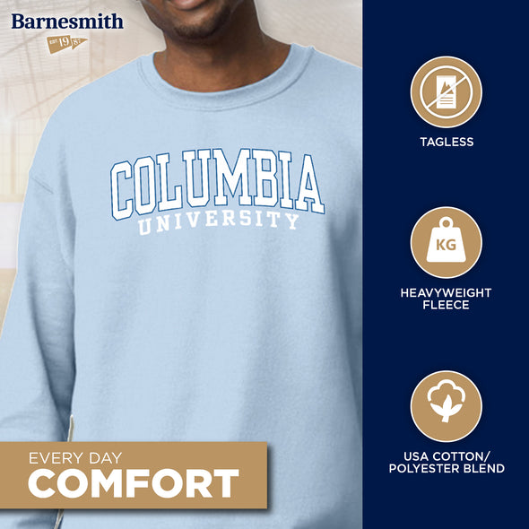 Columbia University Classic Sweatshirt (Light Blue)