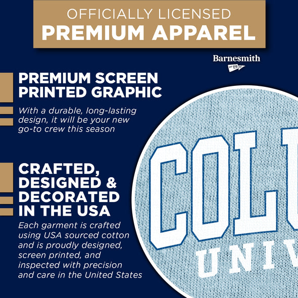 Columbia University Classic Sweatshirt (Light Blue)