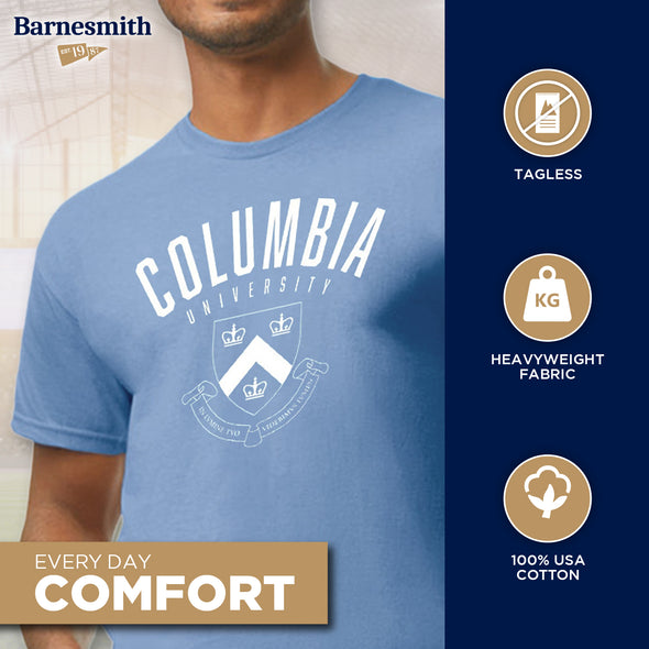 Columbia University Heritage T-Shirt (Light Blue)