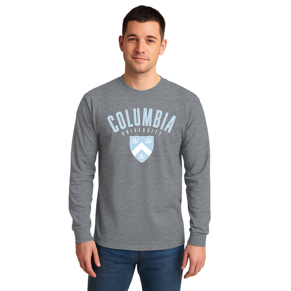 Columbia Heritage Long Sleeve T-Shirt II (Charcoal Grey)