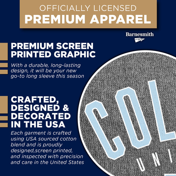 Columbia Heritage Long Sleeve T-Shirt II (Charcoal Grey)