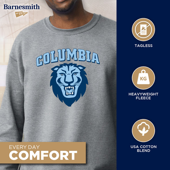 Columbia University Spirit Sweatshirt (Charcoal Grey)