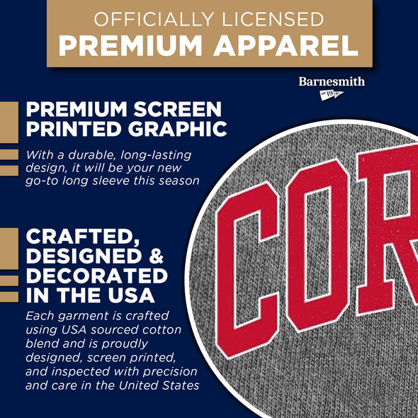 Cornell Classic Long Sleeve T-Shirt (Charcoal Grey)