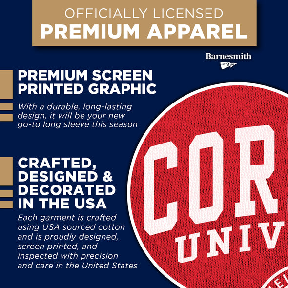 Cornell Heritage Long Sleeve T-Shirt (Red)