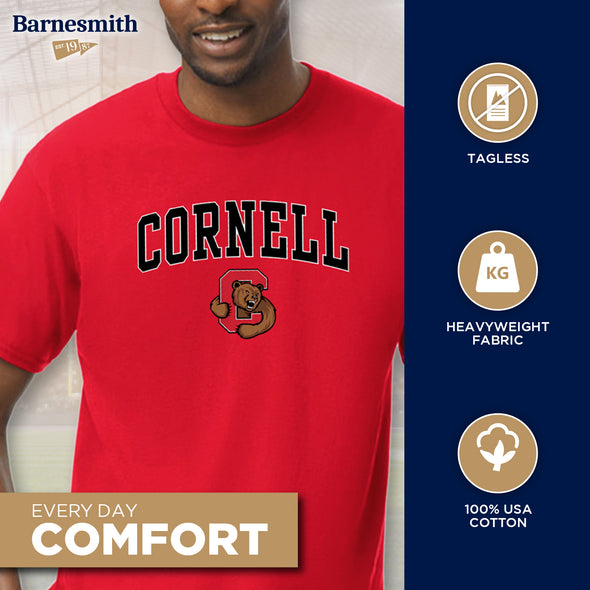 Cornell University Spirit T-Shirt (Red)