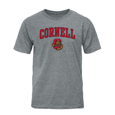 Cornell University Spirit T-Shirt (Charcoal Grey)