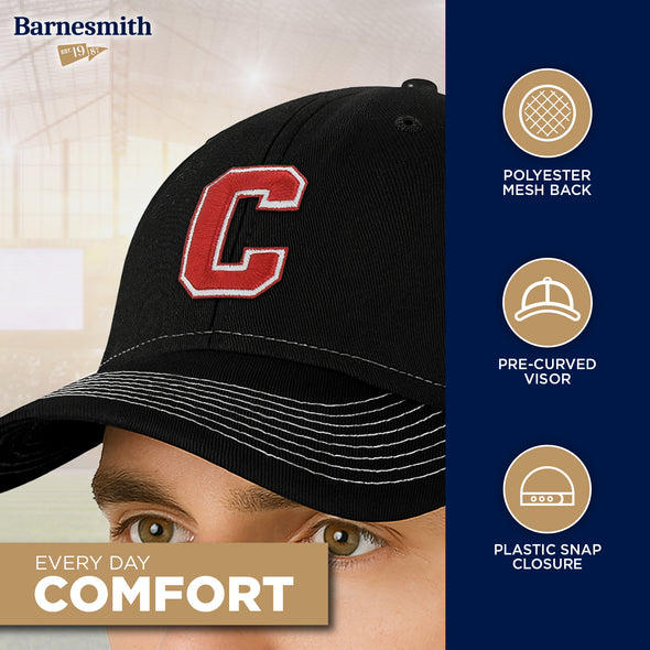 Cornell University Sideline Trucker Hat One-Size (Black/White)