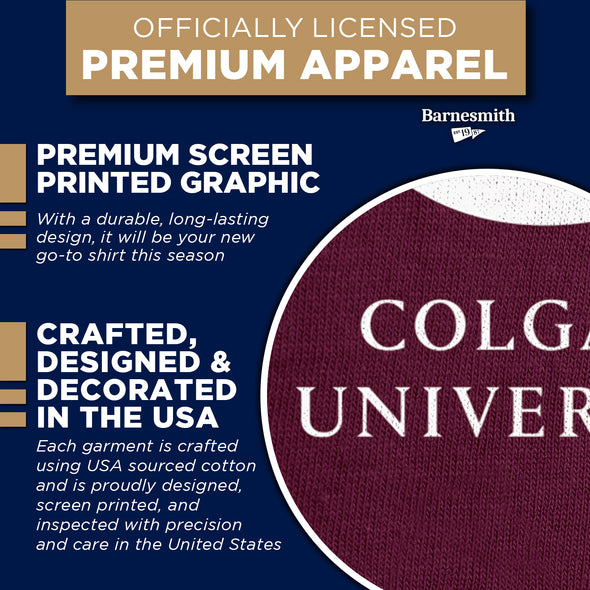 Colgate University Heritage T-Shirt (Maroon)