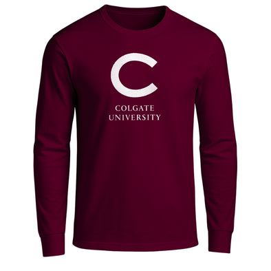 Colgate University Heritage Long Sleeve T-Shirt (Maroon)