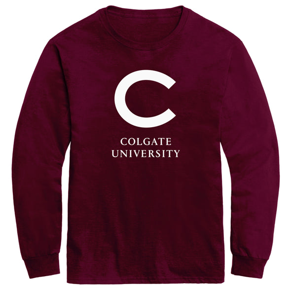 Colgate University Heritage Long Sleeve T-Shirt (Maroon)