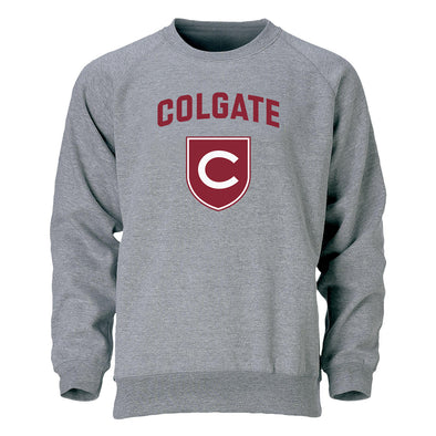 Colgate University Heritage Crewneck Sweatshirt (Charcoal)