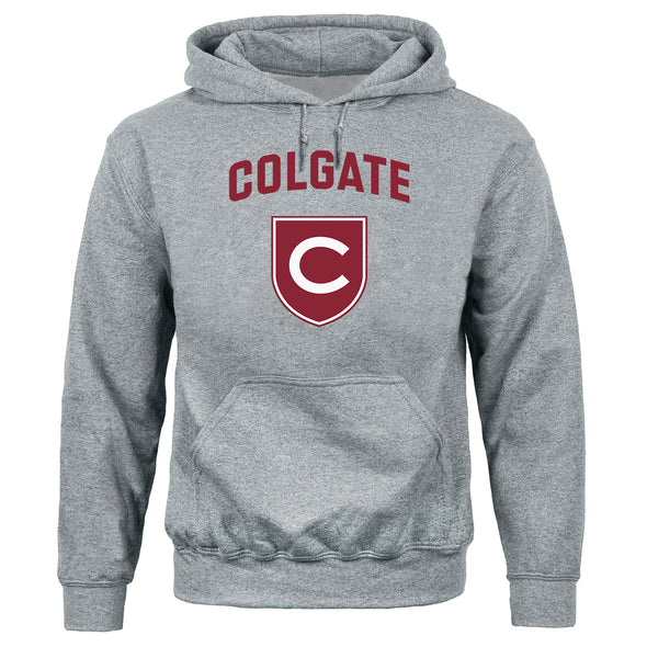 Colgate University Heritage Hooded Sweatshirt (Charcoal)