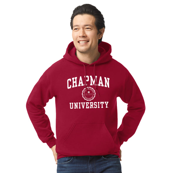 Chapman University Heritage Hooded Sweatshirt (Cardinal)