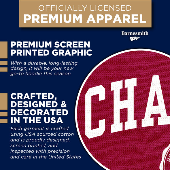 Chapman University Heritage Hooded Sweatshirt (Cardinal)
