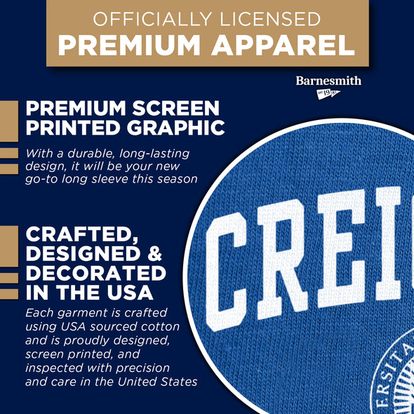 Creighton University Heritage Long Sleeve T-Shirt (Royal Blue)
