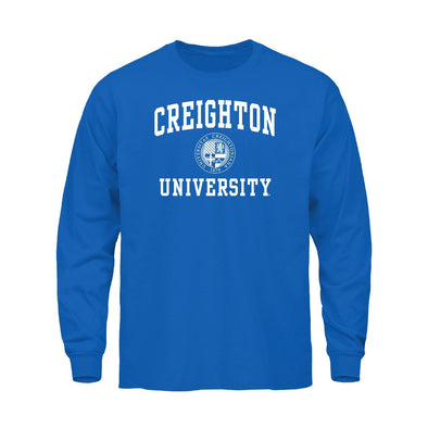 Creighton University Heritage Long Sleeve T-Shirt (Royal Blue)