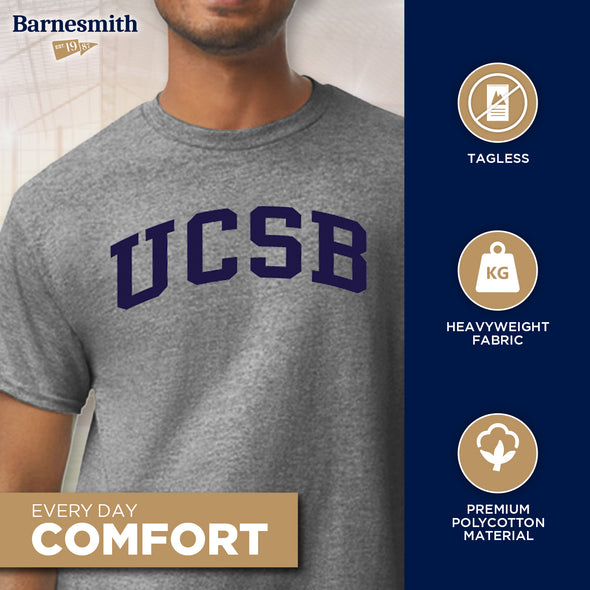 UC Santa Barbara Classic T-Shirt (Charcoal Grey)