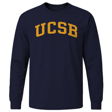 UC Santa Barbara Classic Long Sleeve T-Shirt (Navy)