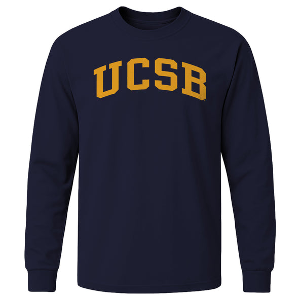 UC Santa Barbara Classic Long Sleeve T-Shirt (Navy)