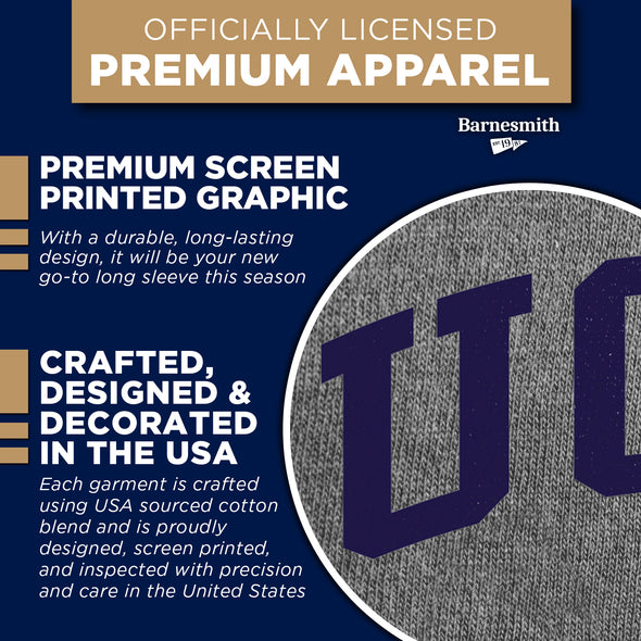 UC Santa Barbara Classic Long Sleeve T-Shirt (Charcoal Grey)