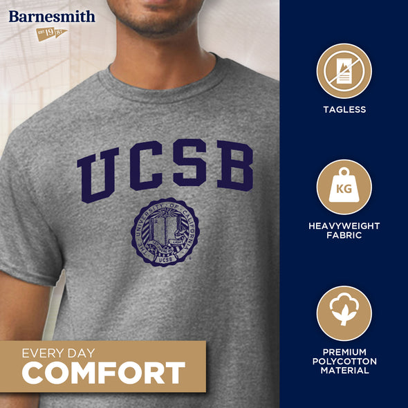 UC Santa Barbara Heritage T-Shirt (Charcoal Grey)