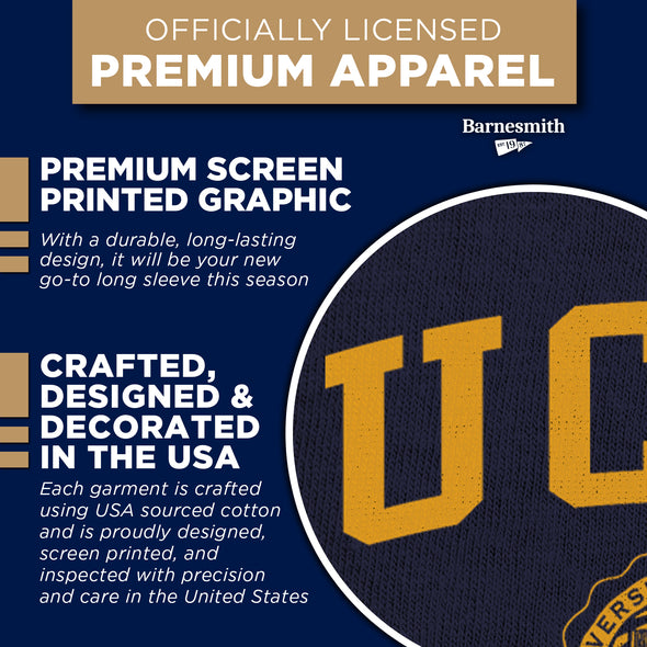 UC Santa Barbara Heritage Long Sleeve T-Shirt (Navy)