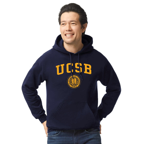 UC Santa Barbara Heritage Hooded Sweatshirt (Navy)