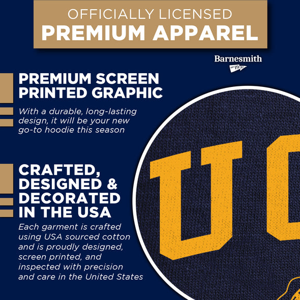 UC Santa Barbara Heritage Hooded Sweatshirt (Navy)