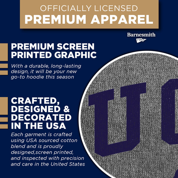 UC Santa Barbara Heritage Hooded Sweatshirt (Charcoal Grey)