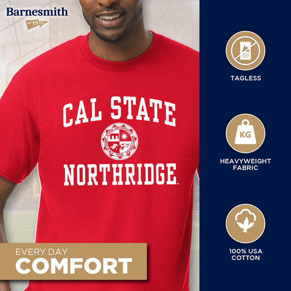 California State University, Northridge Heritage T-Shirt (Red)