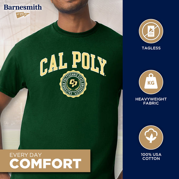 California State Polytechnic University Heritage T-Shirt (Hunter Green)