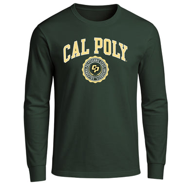 California State Polytechnic University Heritage Long Sleeve T-Shirt (Hunter Green)