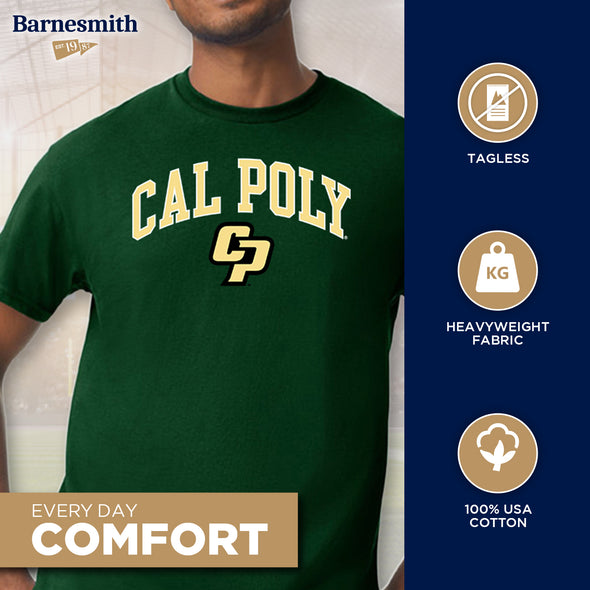 California State Polytechnic University Spirit T-Shirt (Hunter Green)