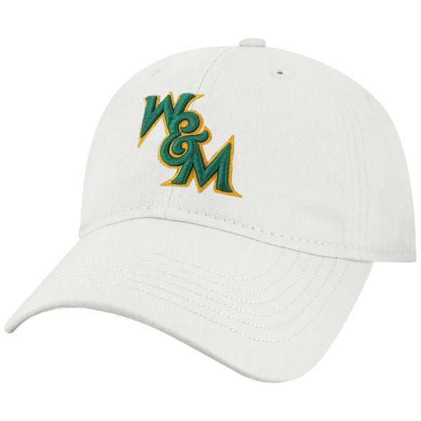 College of William & Mary Spirit Baseball Hat One-Size (White)